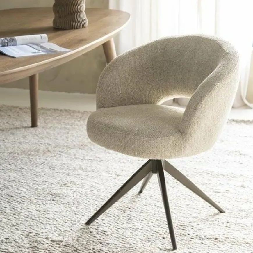 Eleonora Stoel Alissa - beige Oro