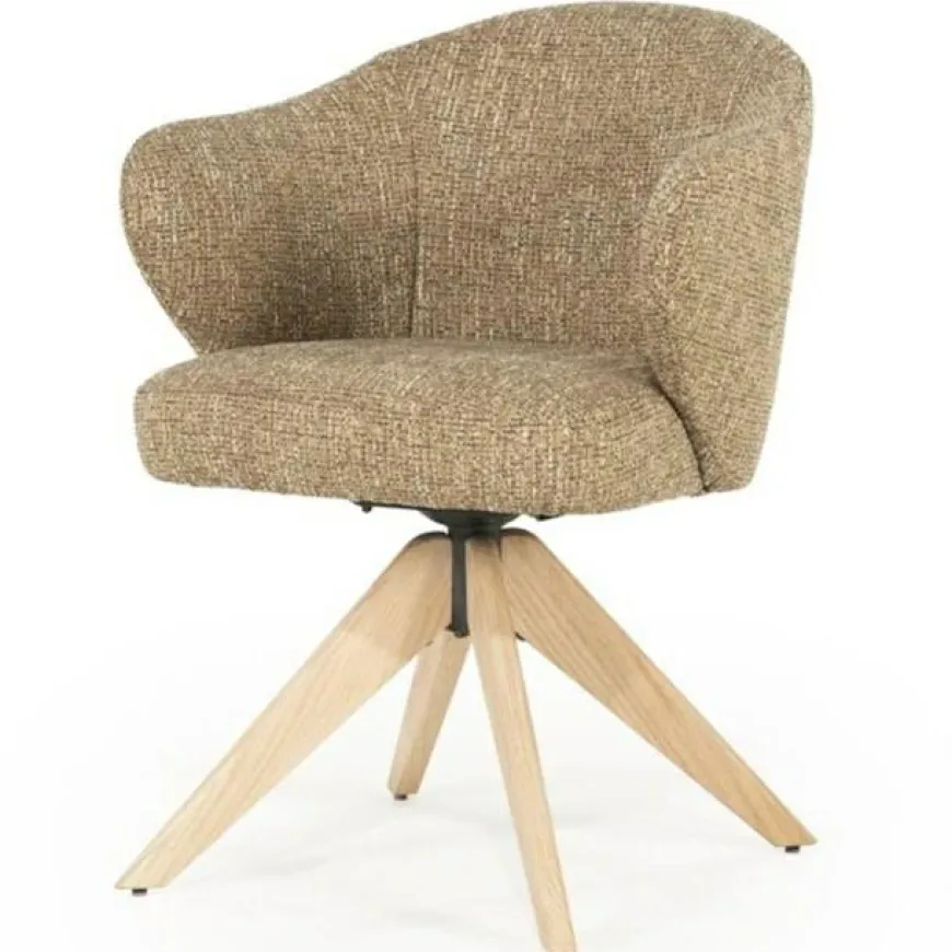 Eleonora Stoel Connor naturel - mosterd Donna