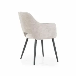 Eleonora Stoel Esmee met armleuning - beige Mellow