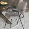 Eleonora Stoel Jon met arml - taupe Maywood