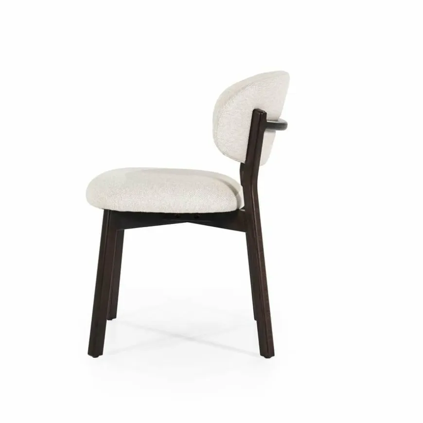 Eleonora Stoel Mikky bruin - beige Moon