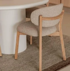 Eleonora Stoel Mikky naturel - taupe Moon