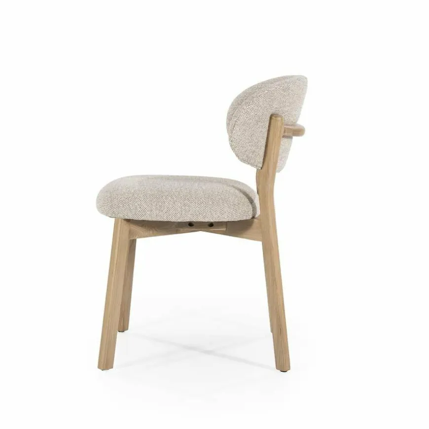 Eleonora Stoel Mikky naturel - taupe Moon