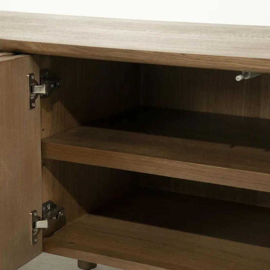 Eleonora TV meubel Jake 4 drs. - bruin