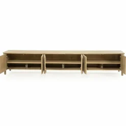 Eleonora TV meubel Jake 6 drs. - naturel