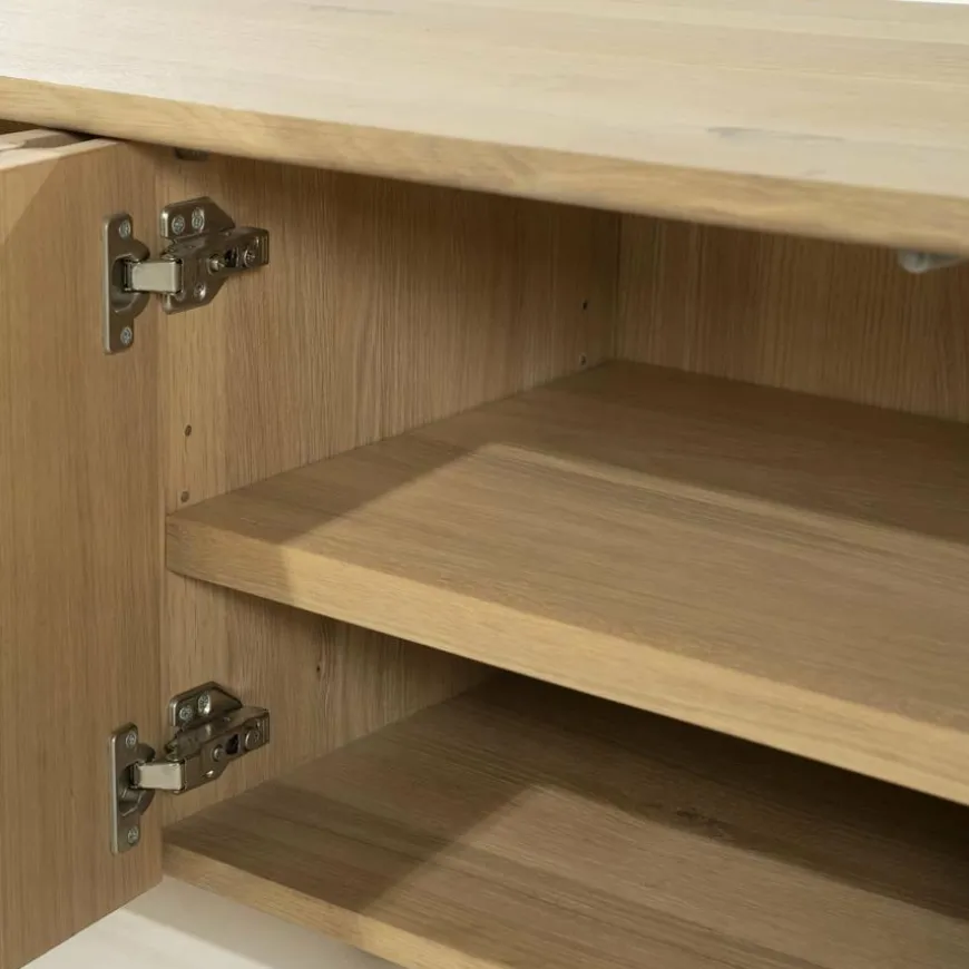Eleonora TV meubel Jake 6 drs. - naturel