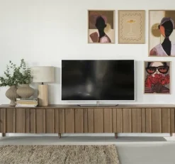 Eleonora TV meubel Jake 6 drs. - bruin
