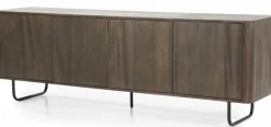 Eleonora TV meubel James - bruin - 180 cm