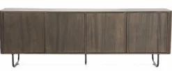 Eleonora TV meubel James - bruin - 180 cm