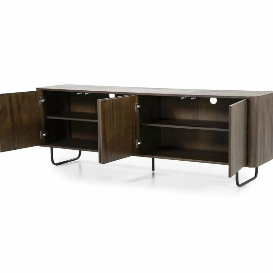 Eleonora TV meubel James - bruin - 180 cm