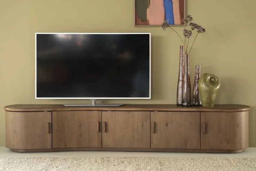 Eleonora TV meubel Josh 240 cm - bruin