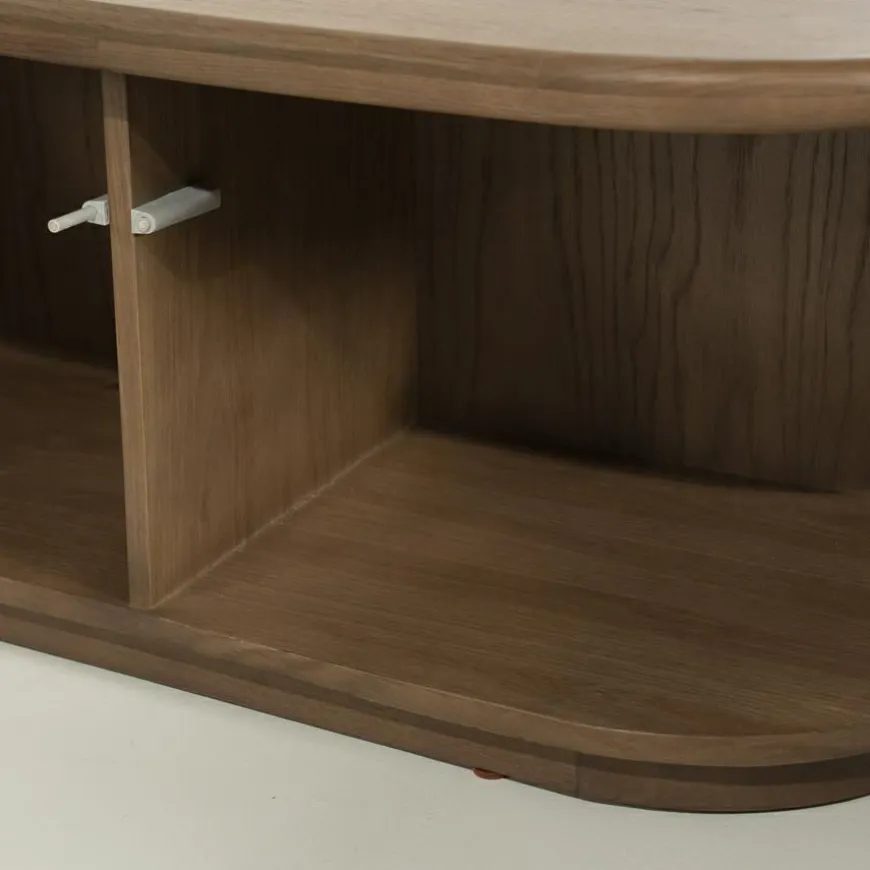 Eleonora TV meubel Josh 240 cm - bruin