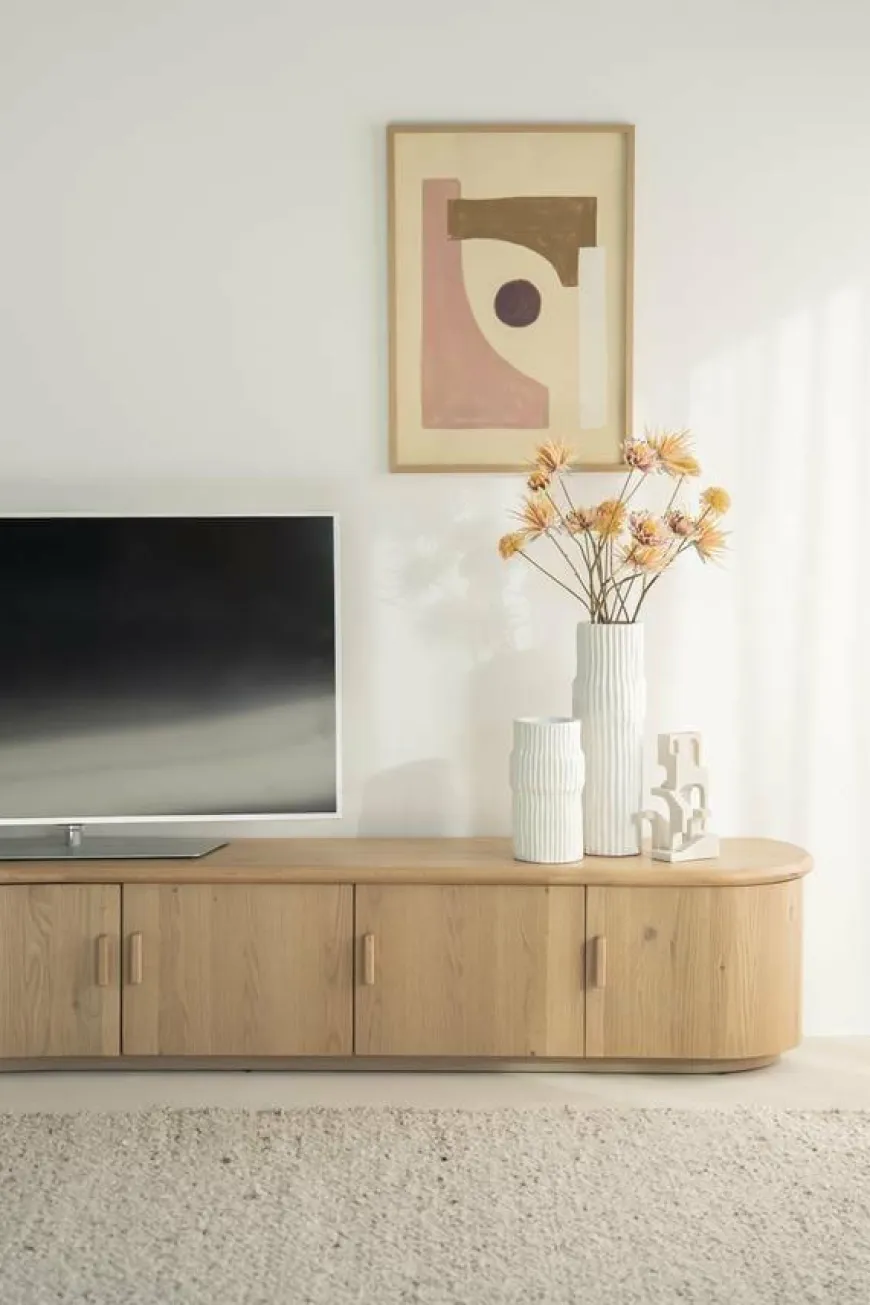 Eleonora TV meubel Josh 240 cm - naturel