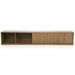 Eleonora TV meubel Milo 240 cm - bruin