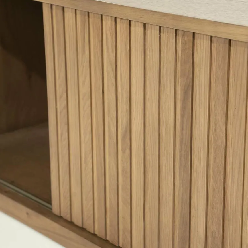 Eleonora TV meubel Milo 180 cm - bruin