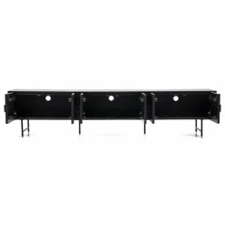 Eleonora TV meubel Remi 6-drs. - zwart