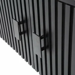 Eleonora TV meubel Remi 6-drs. - zwart
