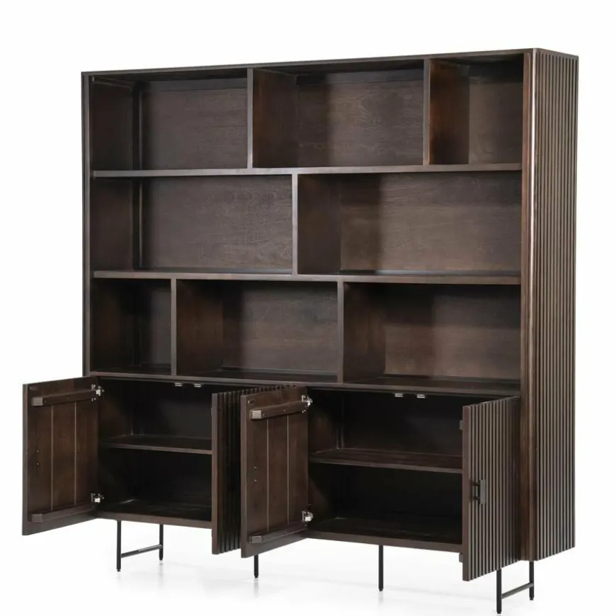 Eleonora Wandkast Remi - bruin