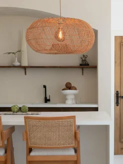 Good&Mojo Hanglamp Arizona bamboe ø70 naturel L