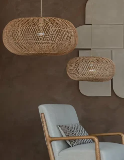Good&Mojo Hanglamp Arizona bamboe ø70 naturel L