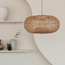 Good&Mojo Hanglamp Arizona bamboe/kap ø50 naturel S
