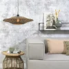 Good&Mojo Hanglamp Bali bamboe 60 x 15 cm zwart/naturel M