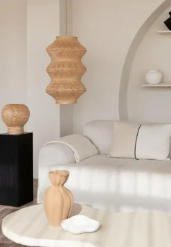 Good&Mojo Hanglamp Barbados bamboe ø40xh.67cm naturel XL
