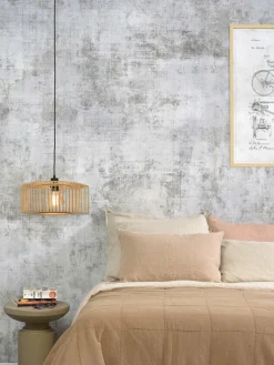 Good&Mojo Hanglamp Bromo bamboe Ø 40 naturel S