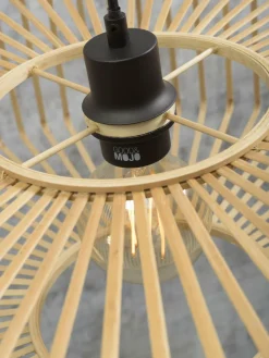 Good&Mojo Hanglamp Bromo bamboe Ø 40 naturel S