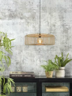 Good&Mojo Hanglamp Bromo bamboe Ø 60 naturel L
