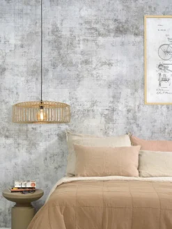 Good&Mojo Hanglamp Bromo bamboe Ø 60 naturel L