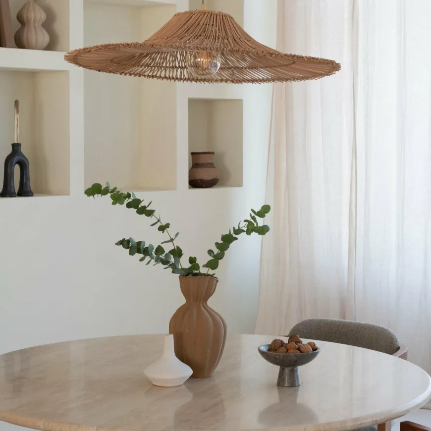 Good&Mojo Hanglamp Cancun rotan ø53 naturel S