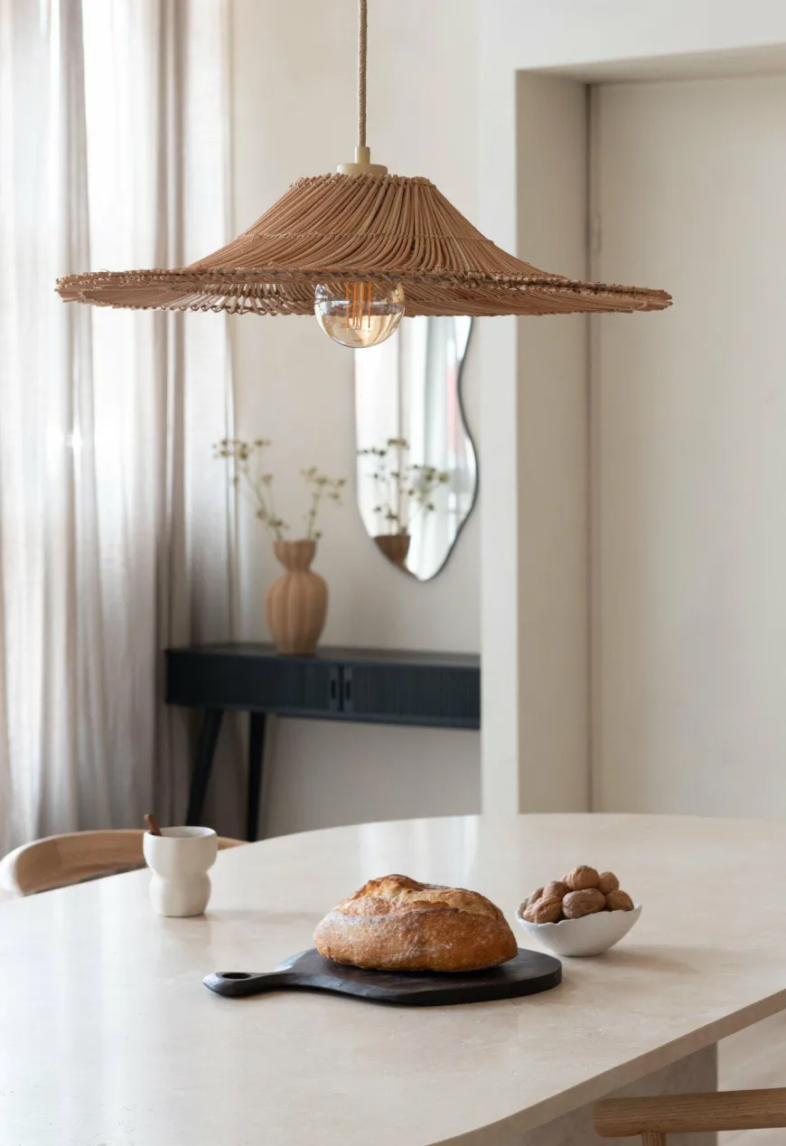 Good&Mojo Hanglamp Cancun rotan ø53 naturel S