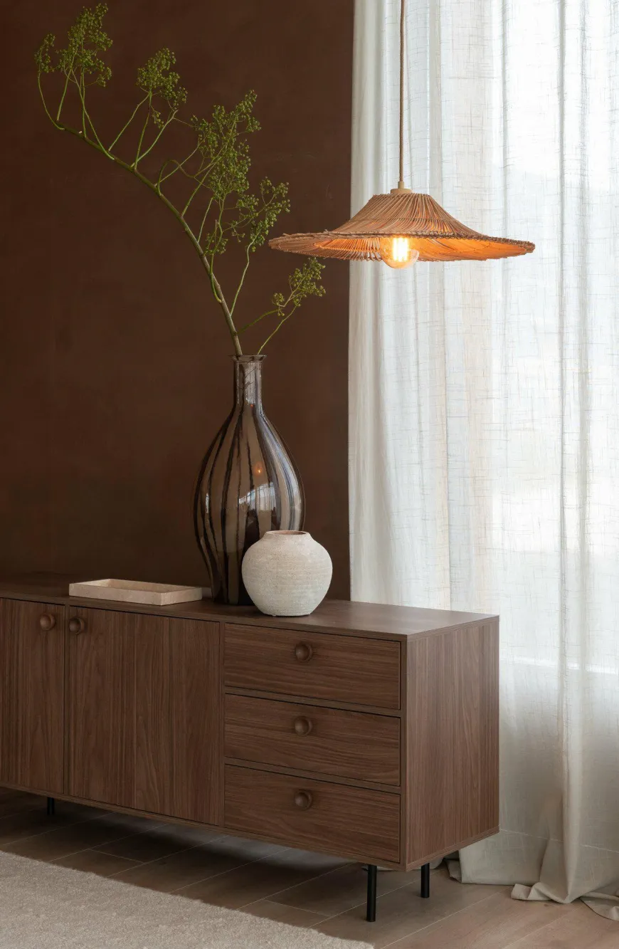 Good&Mojo Hanglamp Cancun rotan ø53 naturel S
