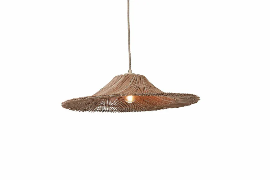 Good&Mojo Hanglamp Cancun rotan ø53 naturel S