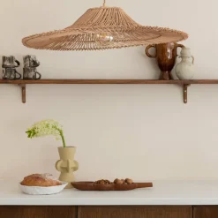 Good&Mojo Hanglamp Cancun rotan ø70 naturel L