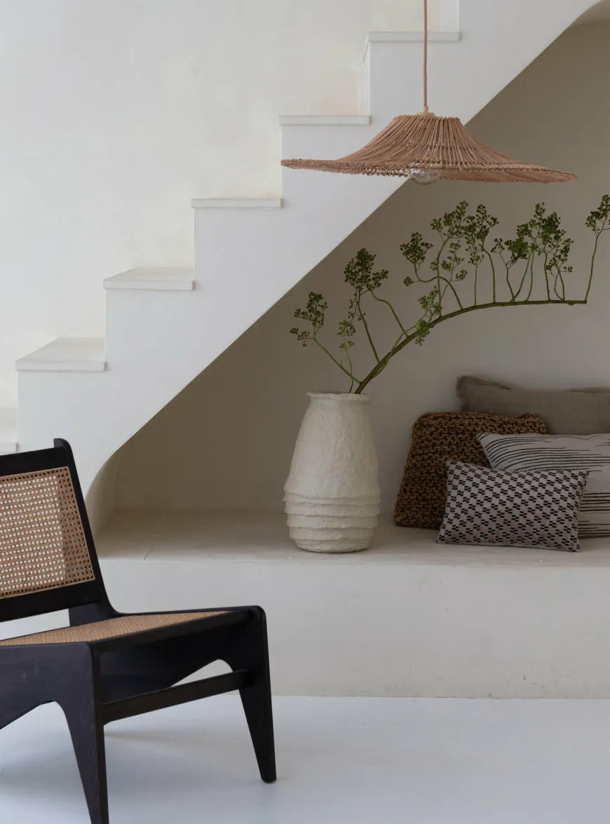 Good&Mojo Hanglamp Cancun rotan ø70 naturel L