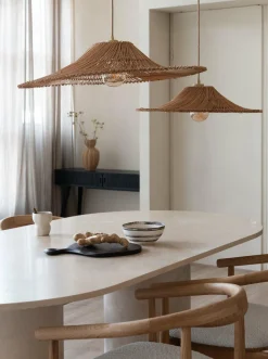 Good&Mojo Hanglamp Cancun rotan ø70 naturel L