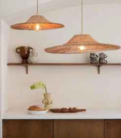 Good&Mojo Hanglamp Cancun rotan ø70 naturel L