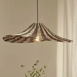 Good&Mojo Hanglamp Cuzco dia.65cm zwart/naturel