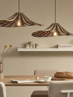 Good&Mojo Hanglamp Cuzco dia.65cm zwart/naturel