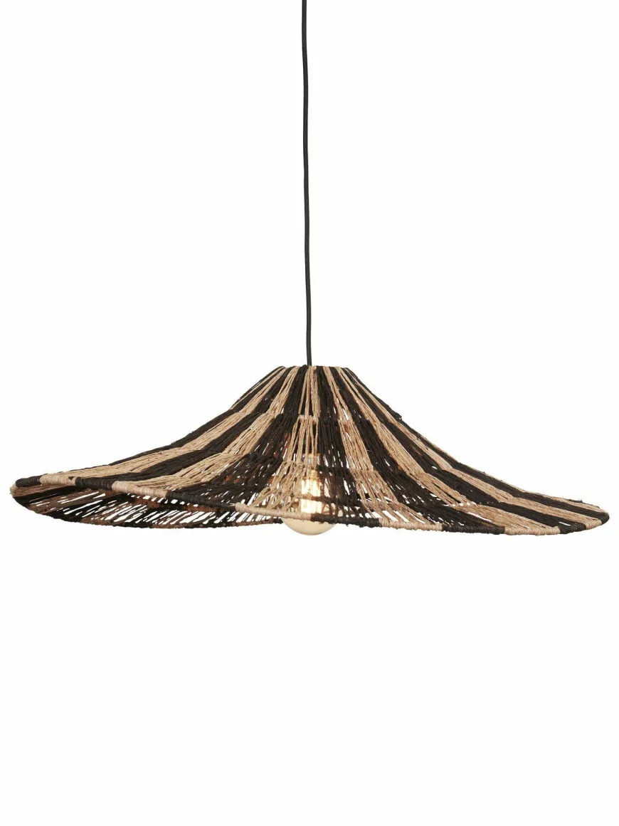 Good&Mojo Hanglamp Cuzco dia.65cm zwart/naturel