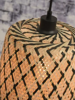 Good&Mojo Hanglamp Kalimantan bamboe/taps Ø34 S