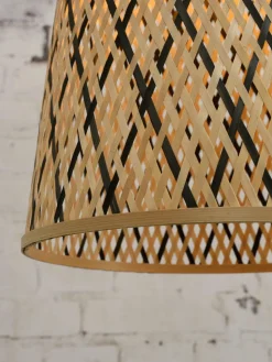 Good&Mojo Hanglamp Kalimantan bamboe/taps Ø34 S