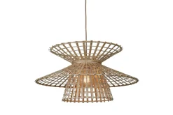 Good&Mojo Hanglamp Machu Picchu bamboe ø57xh.27cm naturel