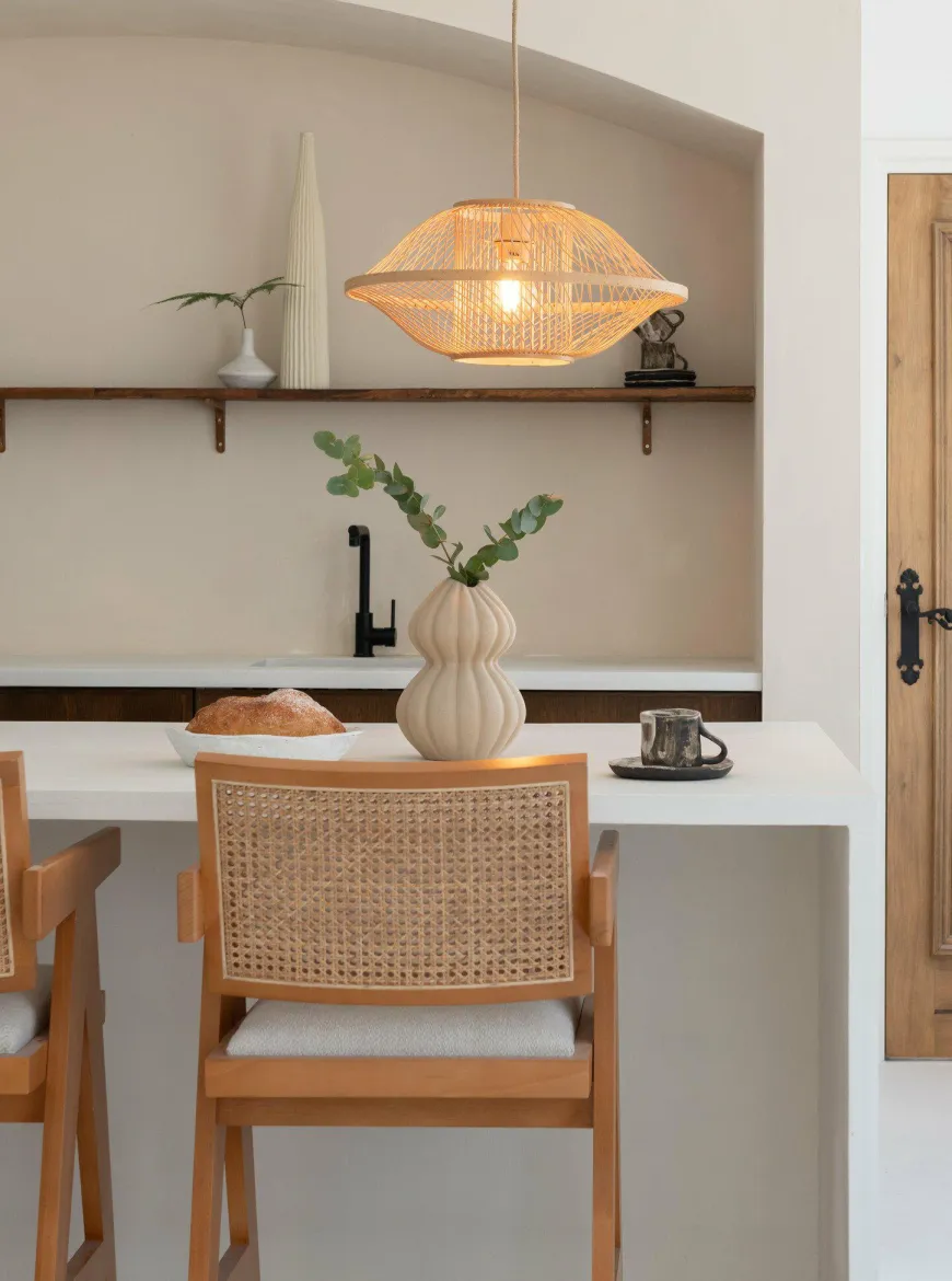 Good&Mojo Hanglamp Maui bamboe naturel S