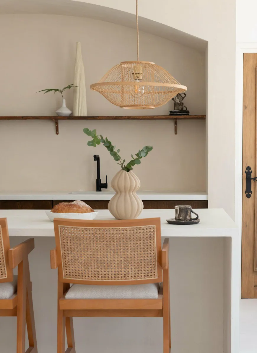 Good&Mojo Hanglamp Maui bamboe naturel S