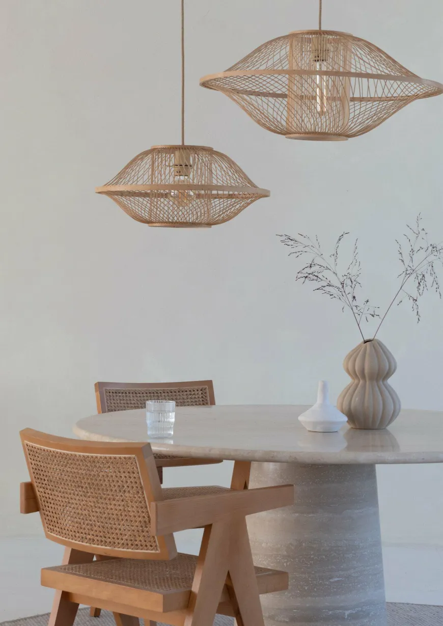 Good&Mojo Hanglamp Maui bamboe naturel S