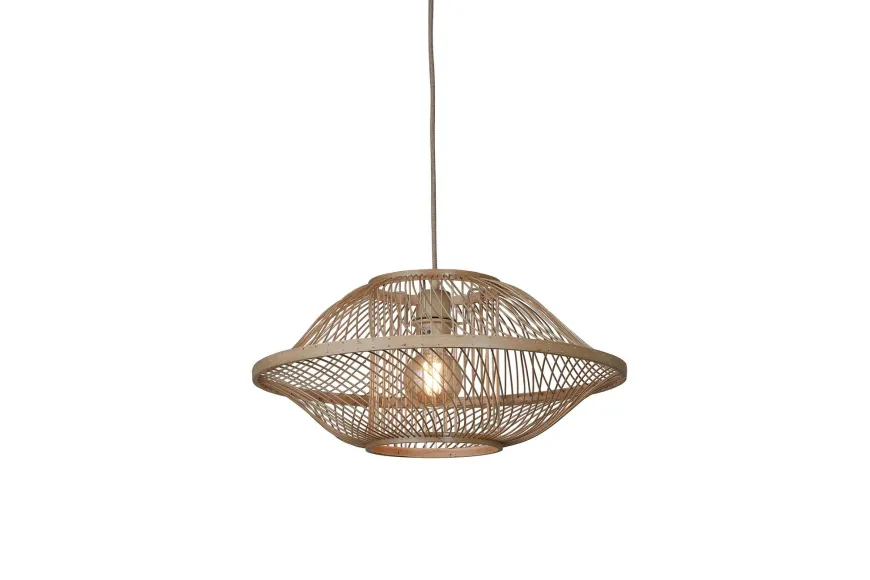 Good&Mojo Hanglamp Maui bamboe naturel S