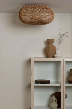Good&Mojo Plafondlamp Arizona bamboe ø50 naturel S